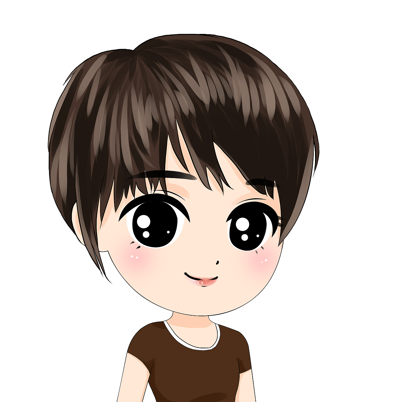 q版卡通头像|插画|创作习作|呆萌风格画师樱儿_原创作品-站酷zcool