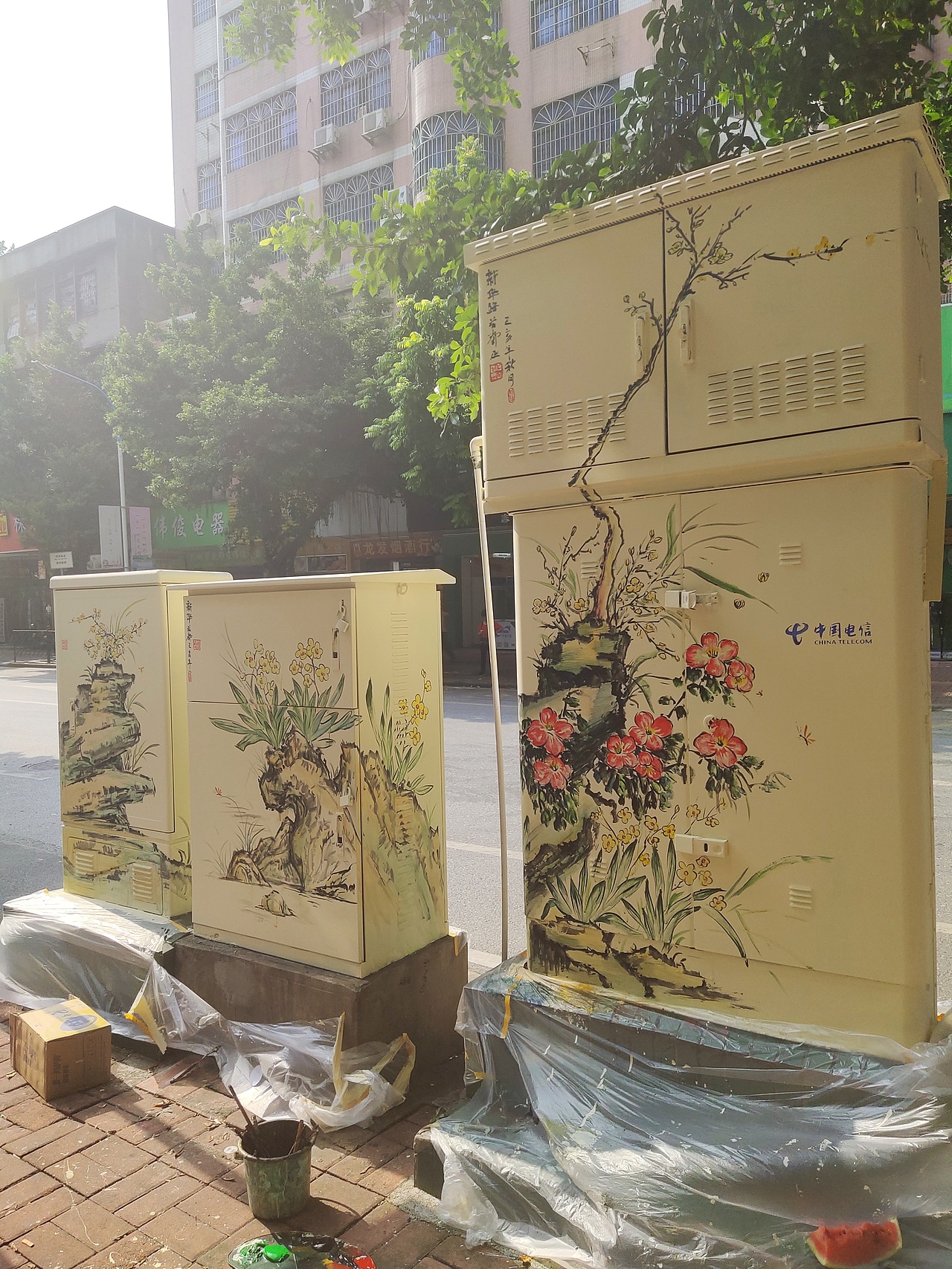 花都电箱彩绘