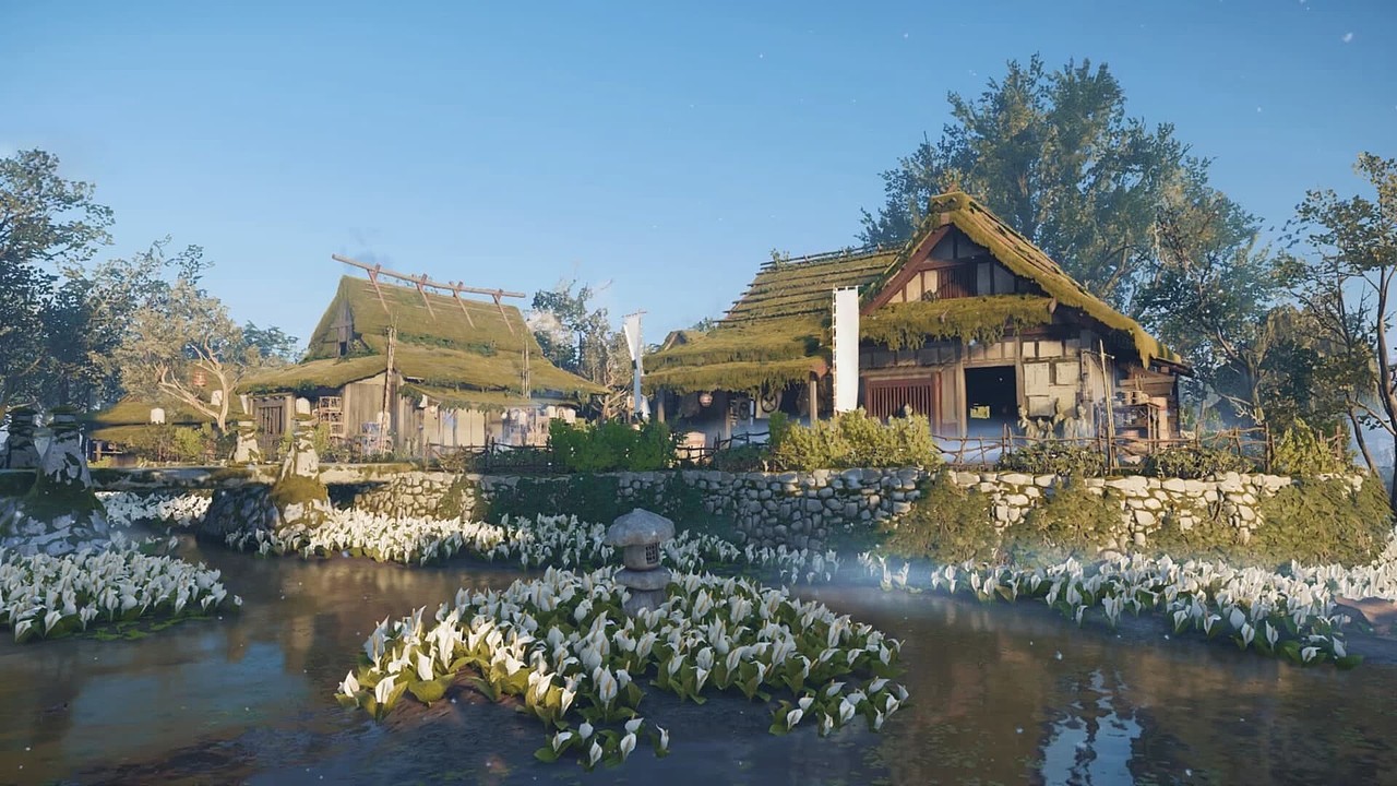 对马岛之魂村庄美景动态壁纸