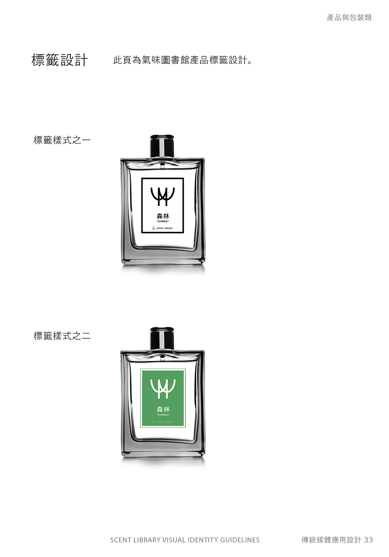 SCENT LIBRARY VISUAL IDENTITY GUIDELINES