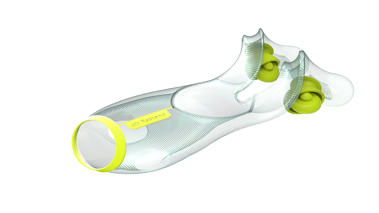 红点概念奖:充气狗轮椅 Air Restand