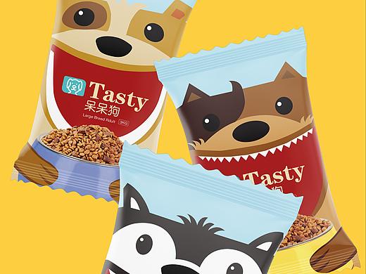 Tasty呆呆狗宠物零食包装