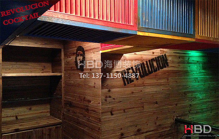 广州珠江新城酒吧设计 广州餐饮设计公司 REVOLUCION COCKTAIL（图ZNjE1MDQ0MjQ=） - 家装设计 - 站酷设计师办公室装修lily原创素材 - 站酷ZCOOL