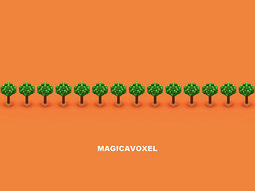 Magicavoxel像素体的日常