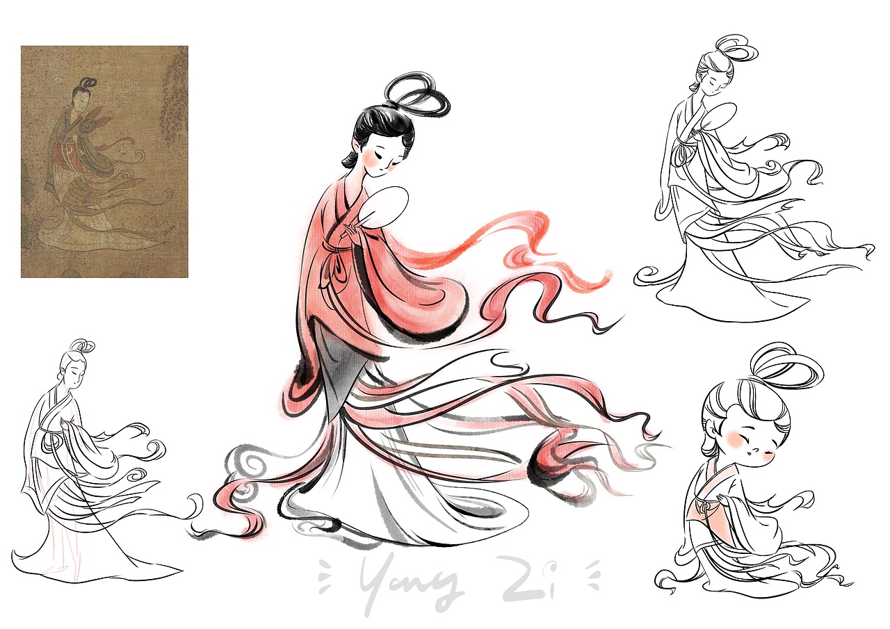 洛神赋图角色变形