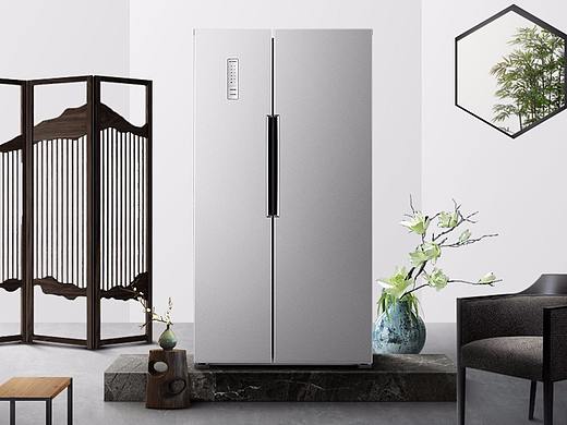 Homa/奥马BCD-452WK 电脑温控595mm纤薄对开冰箱
