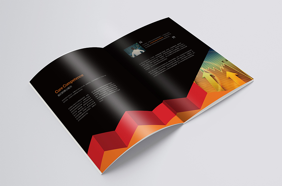 金融画册 金融资本画册 资产管理画册 商务画册 红色画册 金色画册 黑色画册（图ZNzE3NDYwODQ=） - 书籍/画册 - 站酷设计师前图阿敏原创素材 - 站酷ZCOOL