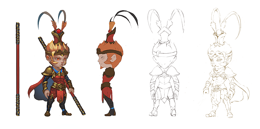 不一樣的Q版西游（圖ZNzk2Njc3NDA=） - 游戲原畫 - 站酷設(shè)計師狂拓原創(chuàng)素材 - 站酷ZCOOL