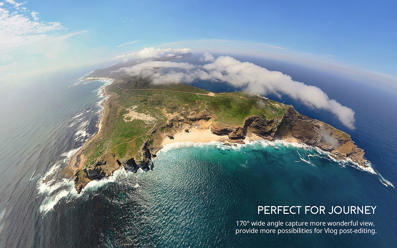 COOAU 运动相机 图片设计 建模渲染 亚马逊套图