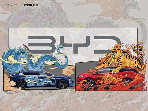 #王者之势 龙腾虎跃#（个人主页-ZNTgxNzcxNzI=） - 图案 - 站酷设计师_L1UJ1NG原创素材 - 站酷ZCOOL