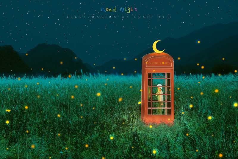 和自己相处|插画|商业插画|lost7 - 原创作品 - 站酷 (zcool)