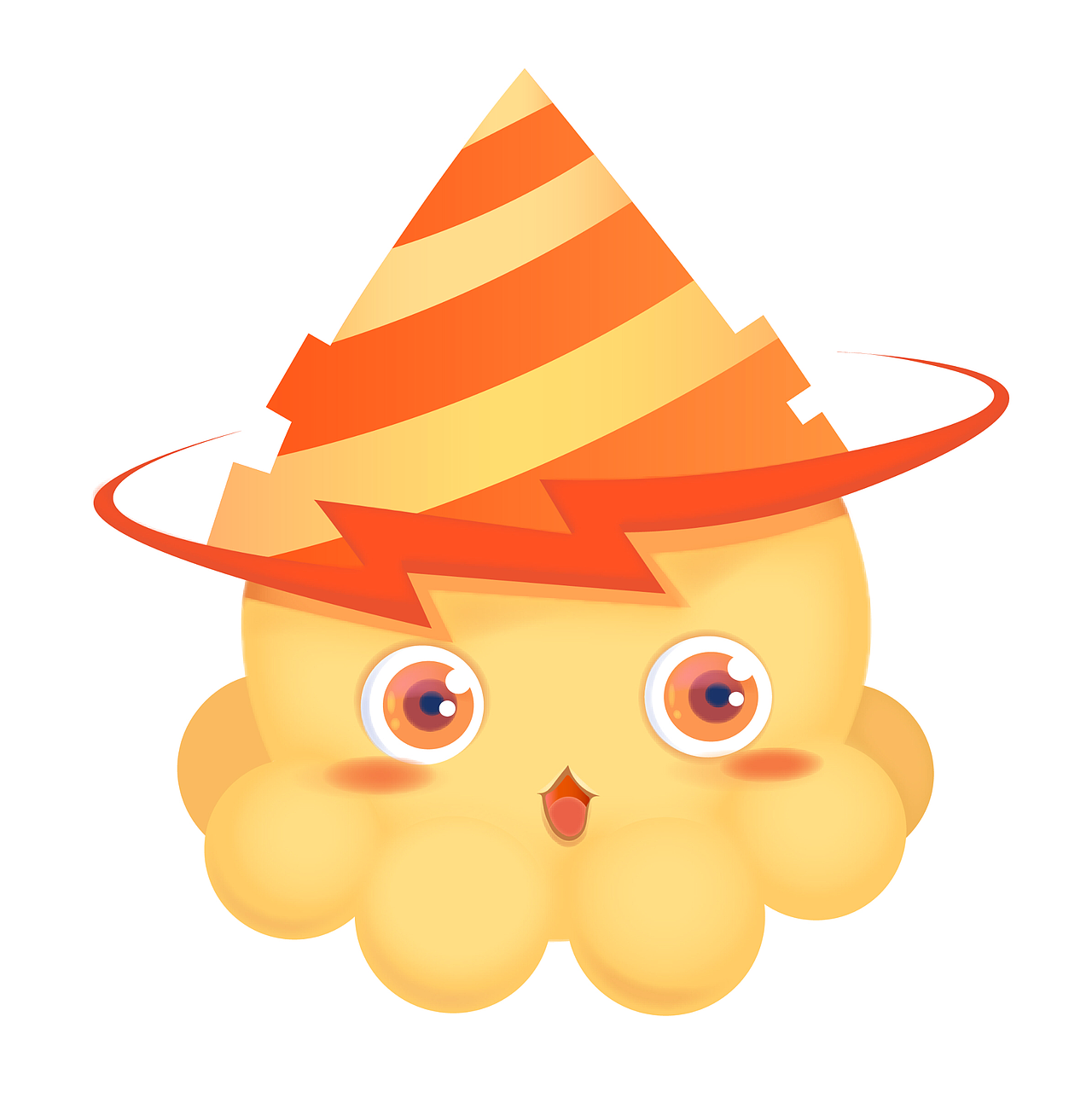 为高速路加油站设计
以小章鱼为原型<br>头部的帽子装饰是以高速路/盘山公路为原型<br>帽檐的闪电代表能量转换为旅途中的车辆提供动能<br>形象可爱近人体现其优质的服务态度