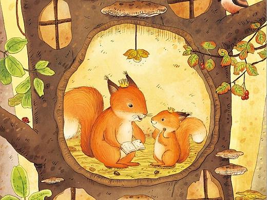 各种儿童风格的旧稿