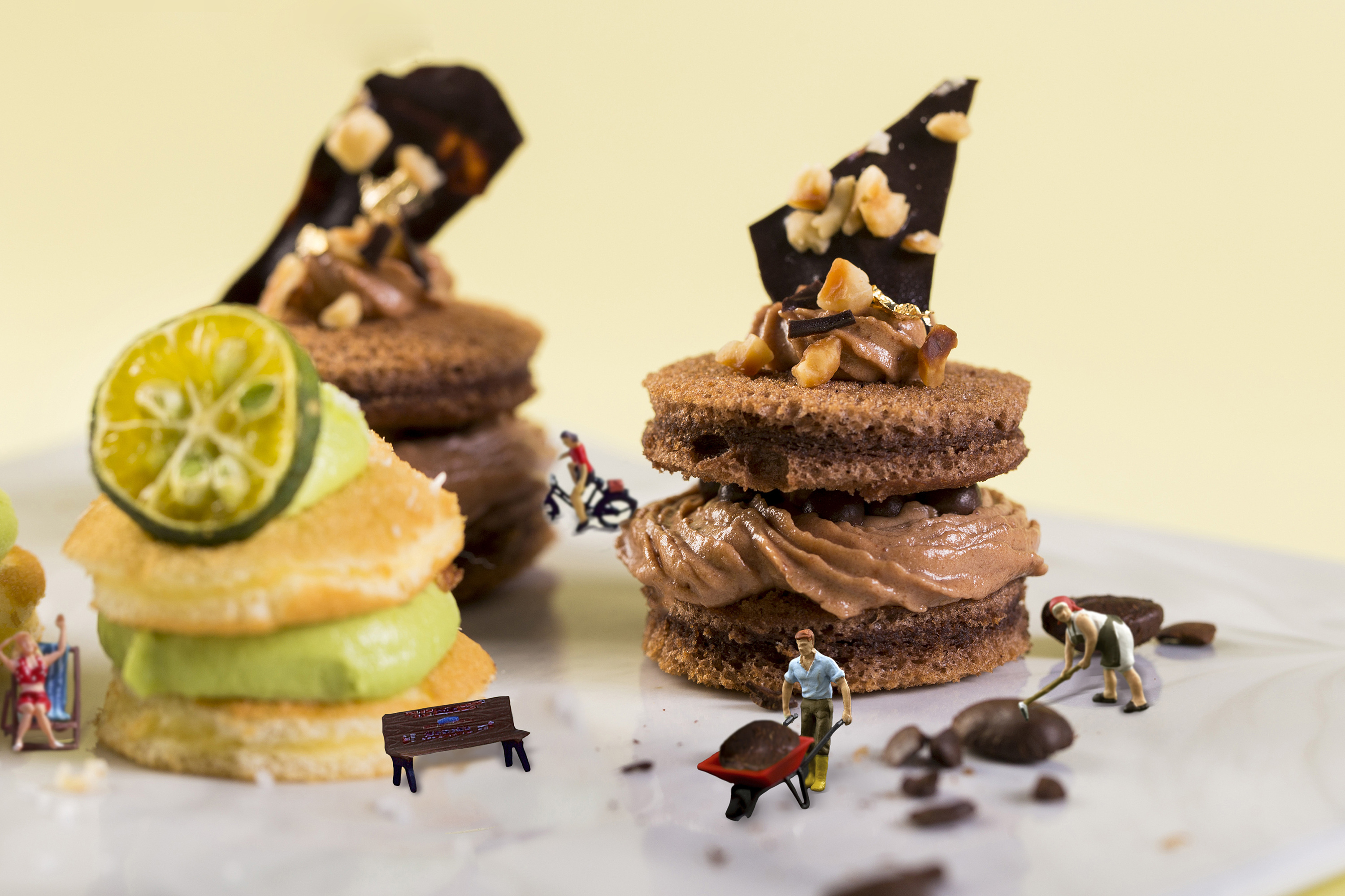 甜品世界里的小人国系列