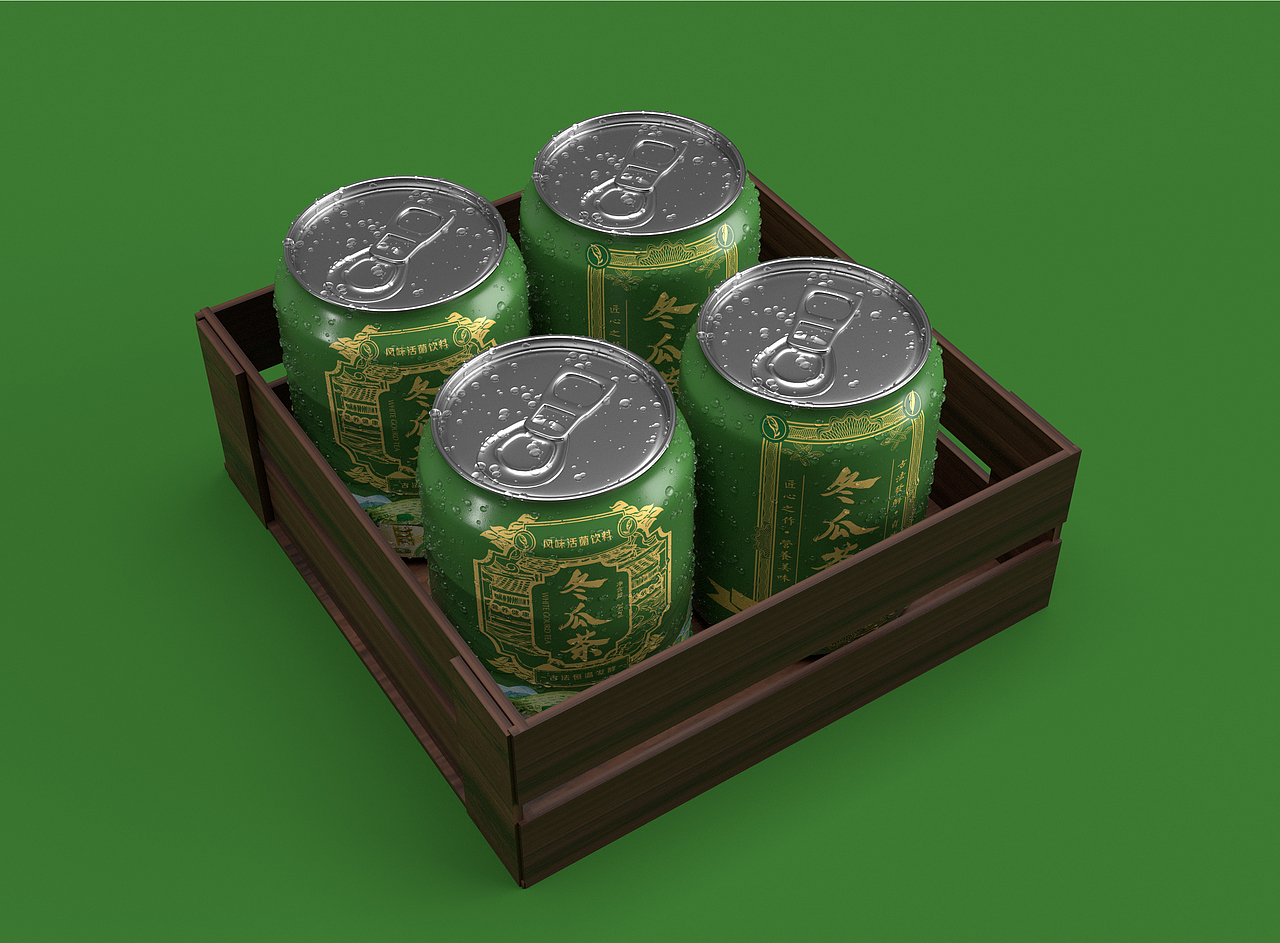 冬瓜茶包装设计