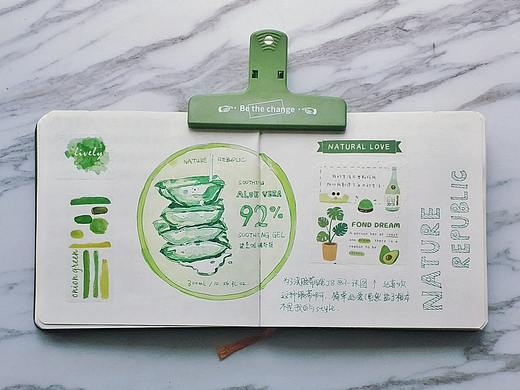 护肤品也能变成手帐