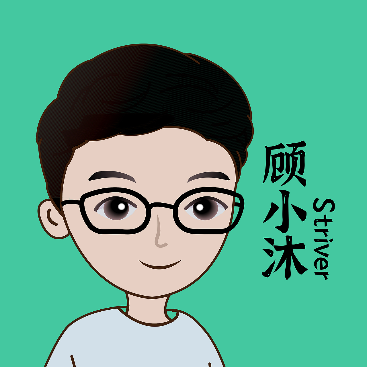 卡通头像标志_小沐印象-站酷zcool