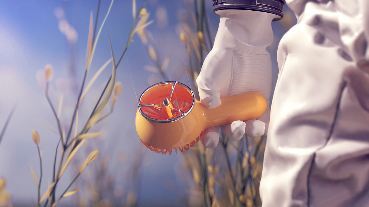 AirFan 复古风 手持小风扇（图ZMjUzNTI1NDg0） - 电子产品 - 站酷设计师氪物COOL原创素材 - 站酷ZCOOL