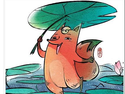 PS快速给插画增加质感 