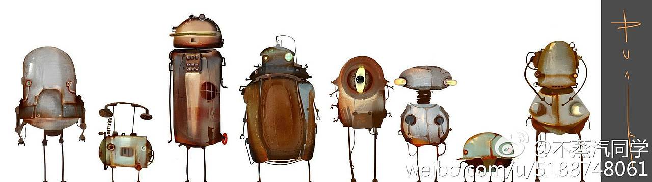蒸汽朋克（图ZMTc2NTIzMzQ0） - 概念设定 - 站酷设计师残忍小球球原创素材 - 站酷ZCOOL