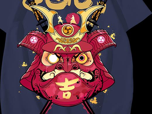 汽车漫画和一些服饰图案