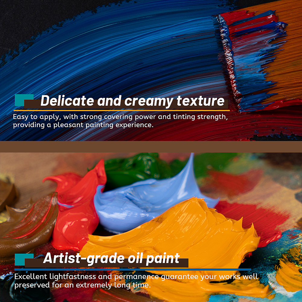 亚马逊产品图油画颜料
