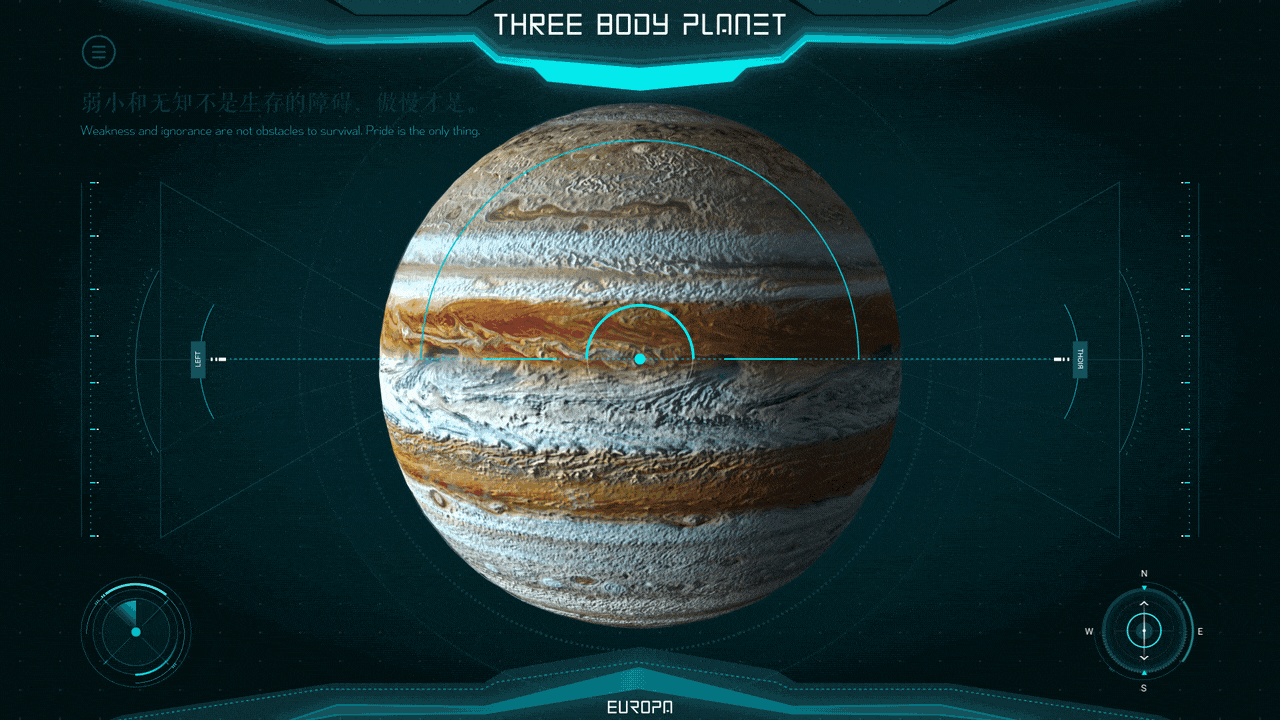 三体科幻场景设计&三体FUI可视化设计（图ZMjcyMzg5NjU2） - 软件界面 - 站酷设计师浮生_若茶原创素材 - 站酷ZCOOL