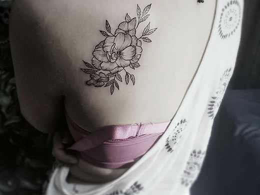纹身-小花花（个人主页-ZMjE2NTcwOTY=） - 其他 - 站酷设计师rapy2k原创素材 - 站酷ZCOOL