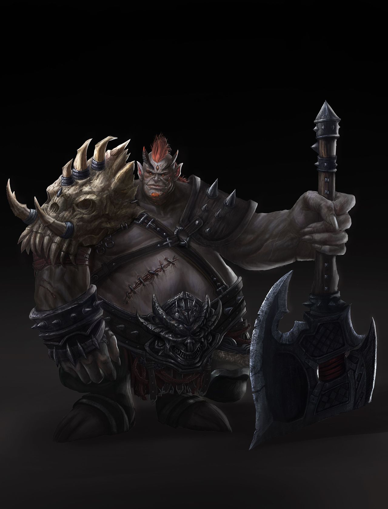 原创人性怪物一枚