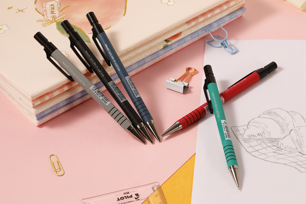 深圳自动铅笔拍摄 圆珠笔拍摄 文具拍摄|摄影|产品摄影|单方发光 - 原