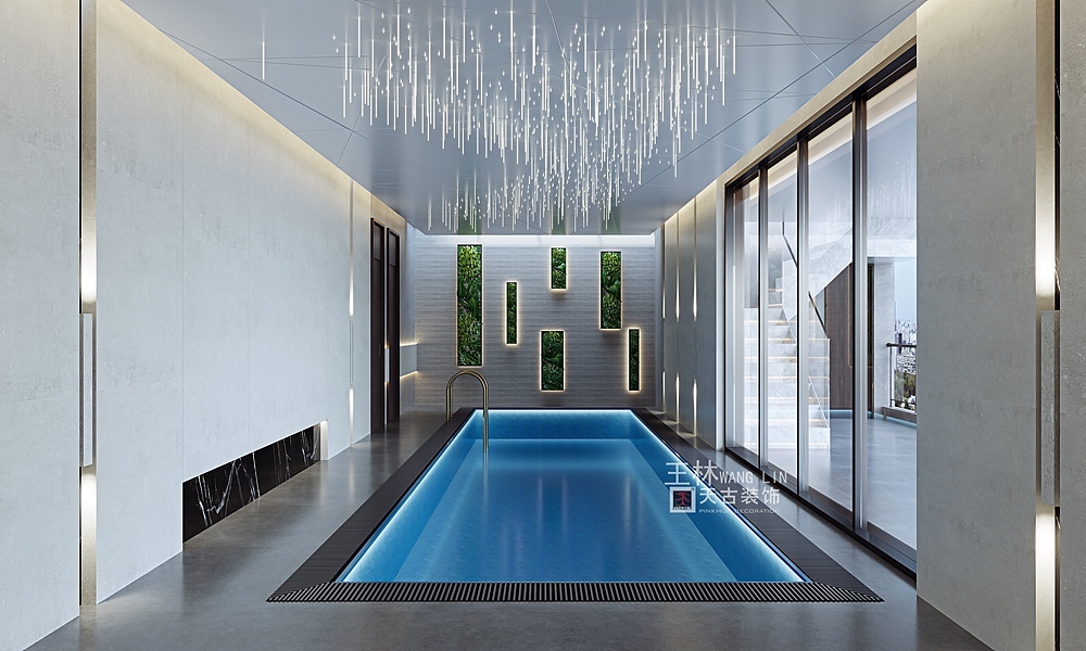 万科十七英里别墅装修,轻奢风格户型改造方案设计图（图ZMjkzMzY2NjI4） - 家装设计 - 站酷设计师天古装饰7cm原创素材 - 站酷ZCOOL