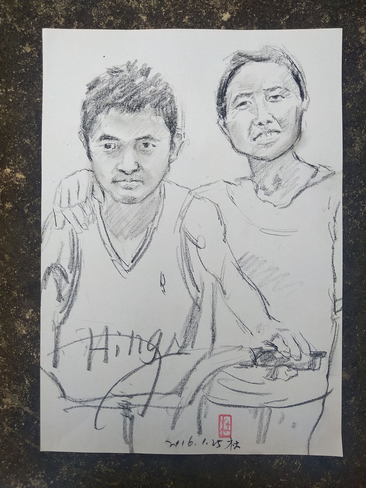 阿杜 手绘 速写 阿杜速写 阿杜手绘 速写肖像画（图ZMjAxMzk3NjA0） - 绘画 - 站酷设计师阿杜手绘速写原创素材 - 站酷ZCOOL