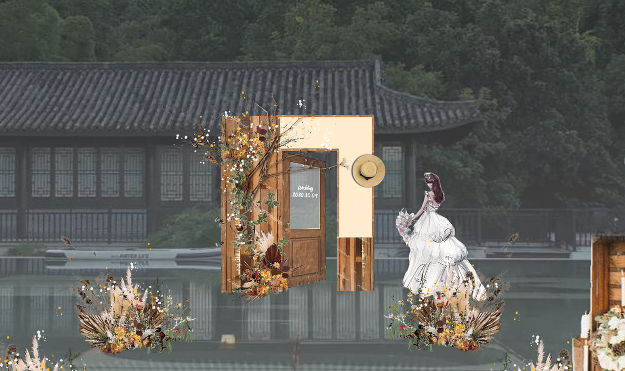 婚礼效果图（图ZMjYyNjM5MTYw） - 展陈设计 - 站酷设计师丹是彤原创素材 - 站酷ZCOOL