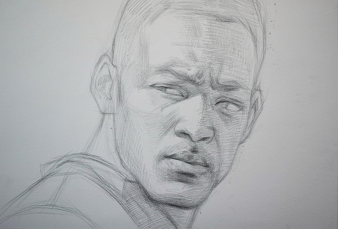 威尔史密斯（图ZOTY2NjIzNjQ=） - 绘画 - 站酷设计师李程ART原创素材 - 站酷ZCOOL