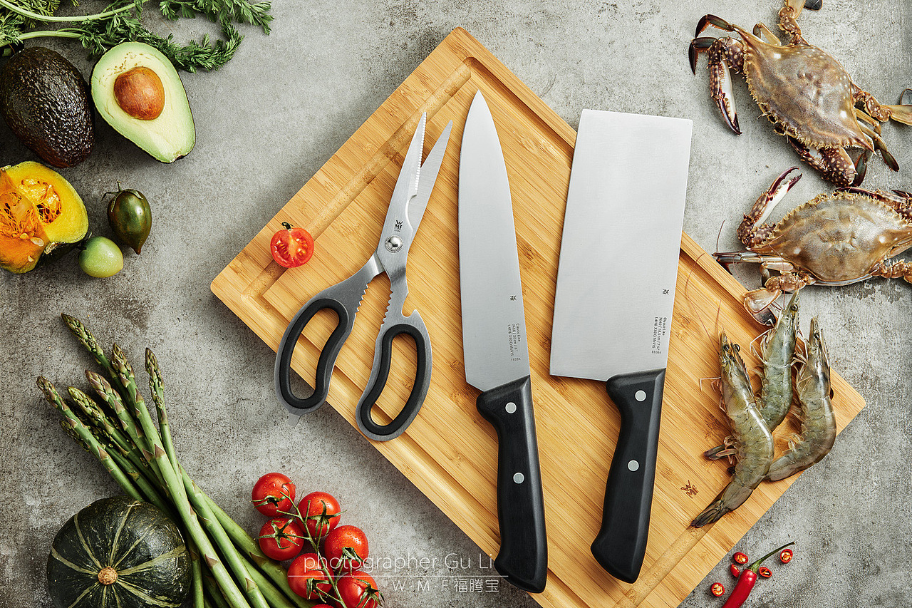 德国WMF福腾宝刀具拍摄