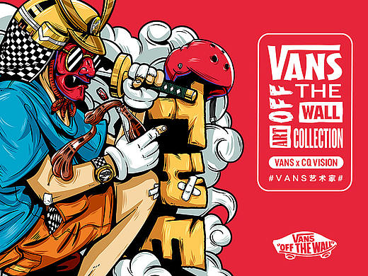 #OFF THE WALL#  VANS图案设计