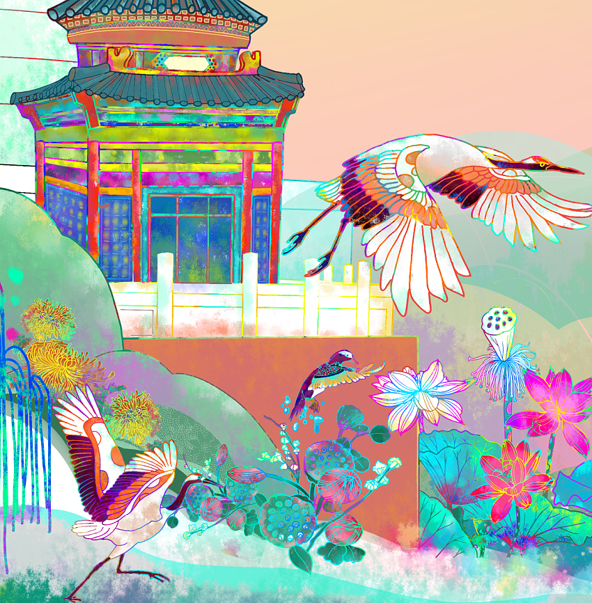 超画北京（图ZMjEwNzc2NDA0） - 艺术插画 - 站酷设计师LWYo原创素材 - 站酷ZCOOL