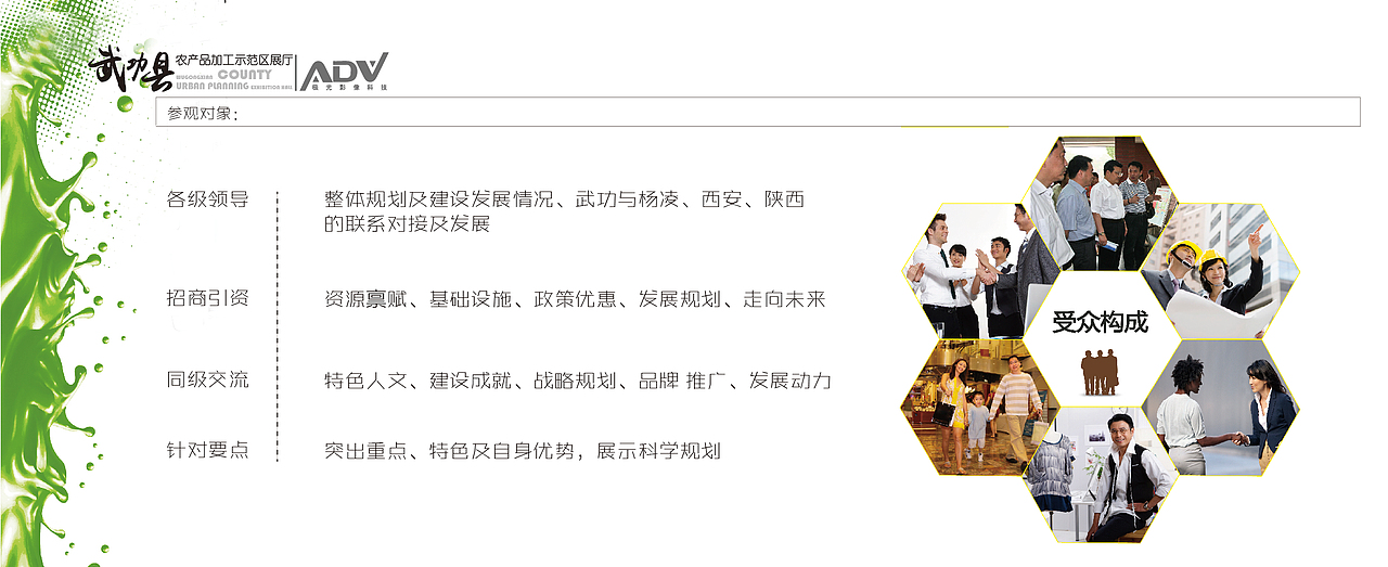 《武功县农产品加工示范区展厅》展馆设计方案（图ZMjg1MDA3Mzg0） - 展陈设计 - 站酷设计师蛮好小柒展示设计原创素材 - 站酷ZCOOL