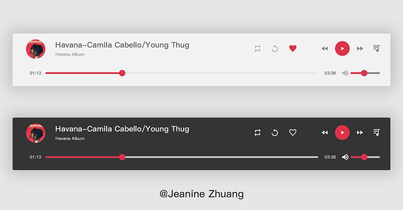 UI Practice（图ZODk1MzAzNjQ=） - 软件界面 - 站酷设计师Jeanine_Zhuang原创素材 - 站酷ZCOOL