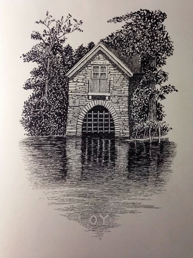 OY手绘：11月的钢笔画练习（图ZMTI2NTMzMDg=） - 绘画 - 站酷设计师欧阳鹏杰_OY原创素材 - 站酷ZCOOL