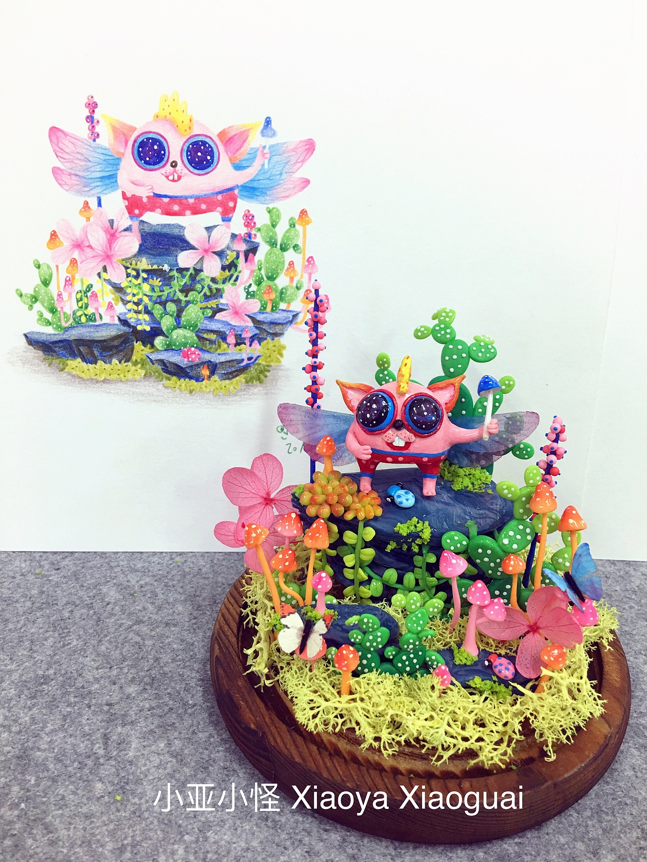 来一波软陶小怪吧（图ZODUyMjA4NzY=） - 其他手工艺 - 站酷设计师小亚小怪原创素材 - 站酷ZCOOL