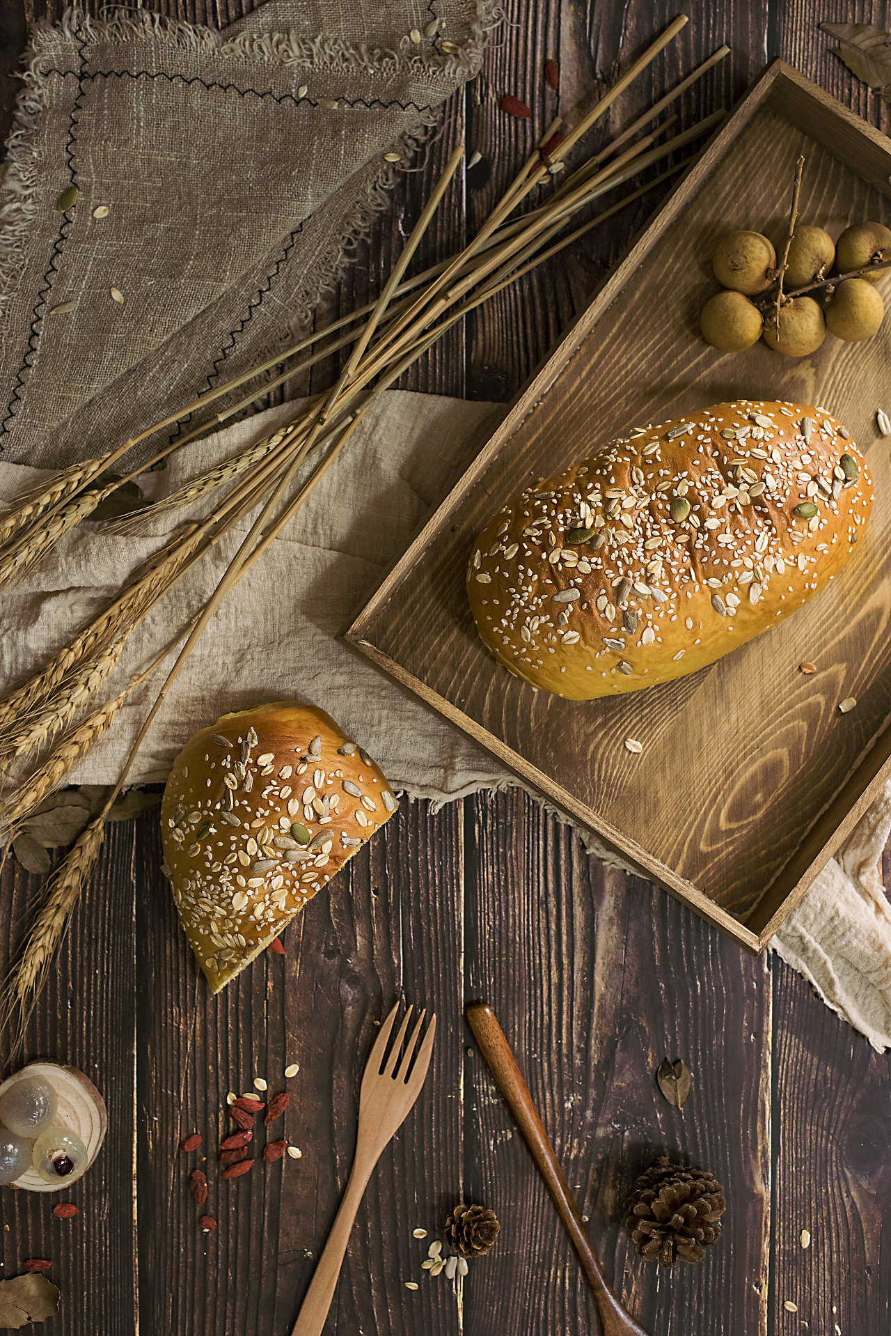 食物摄影-面包暖冬新品