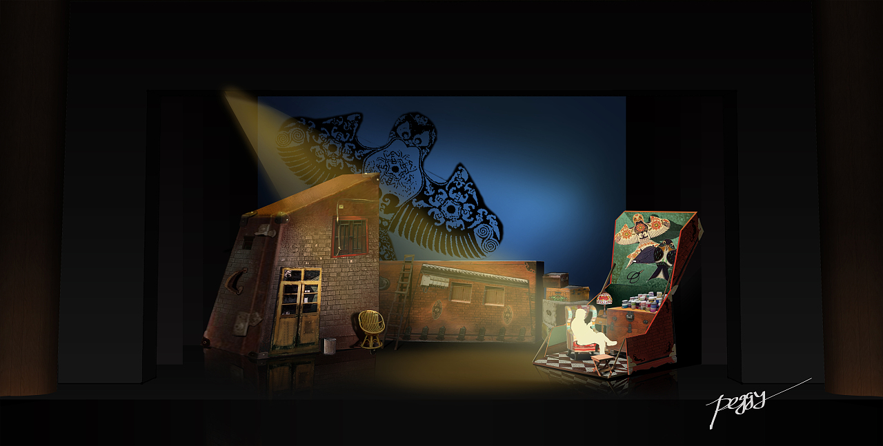 儿童剧时空里的光芒舞美设计