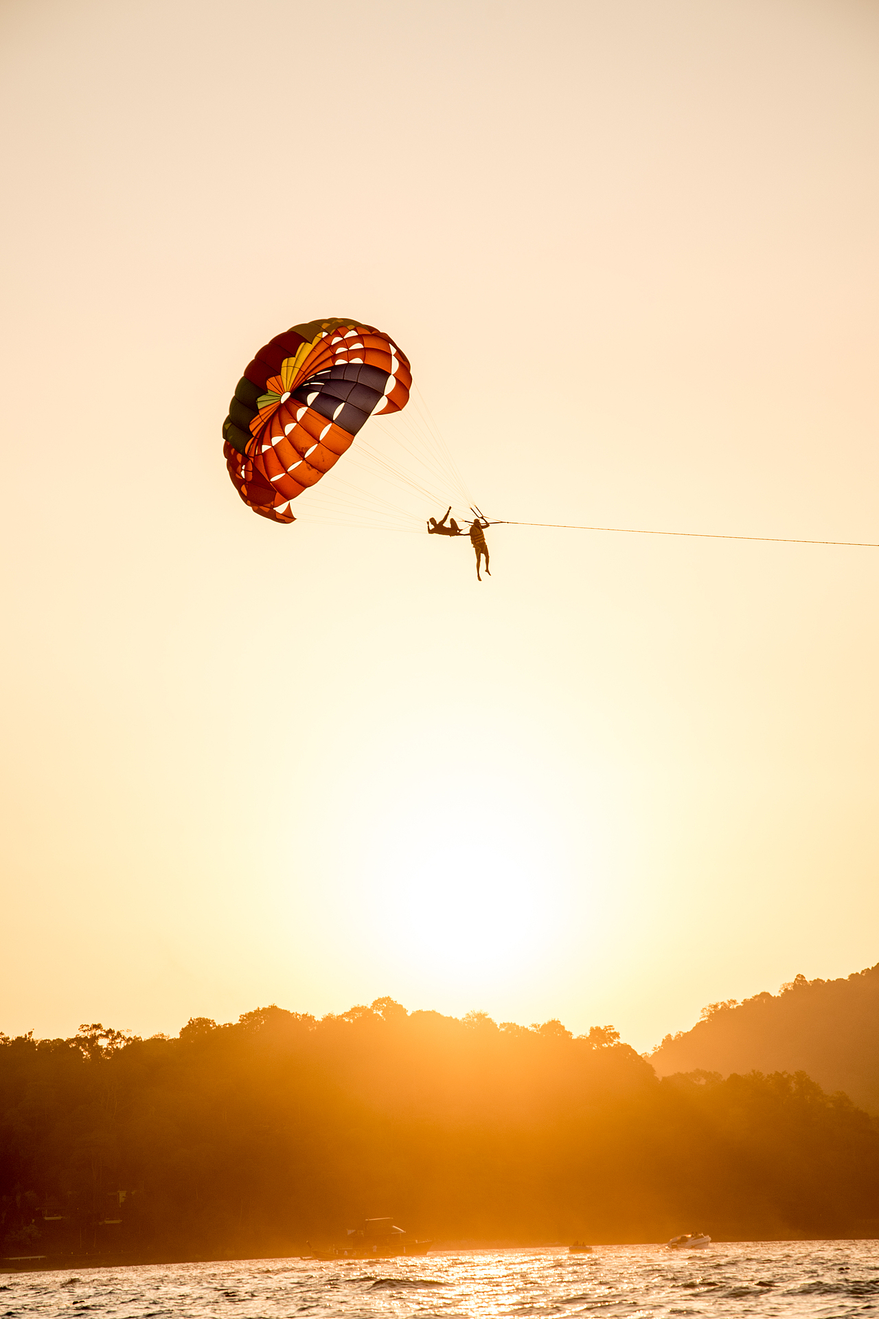 泰国普吉巴东日落