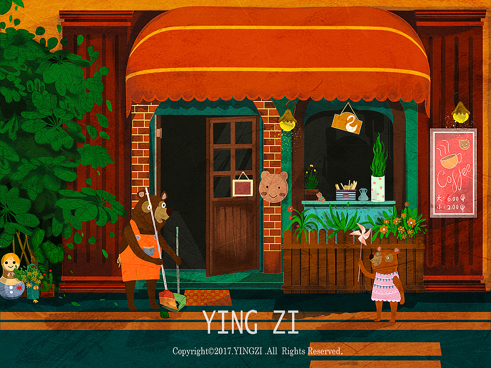 儿童绘本《寻》（图ZODgxODkwMDg=） - 儿童插画 - 站酷设计师插画师莹子原创素材 - 站酷ZCOOL