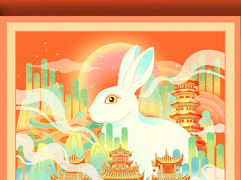2023 兔年文创设计【福兔】