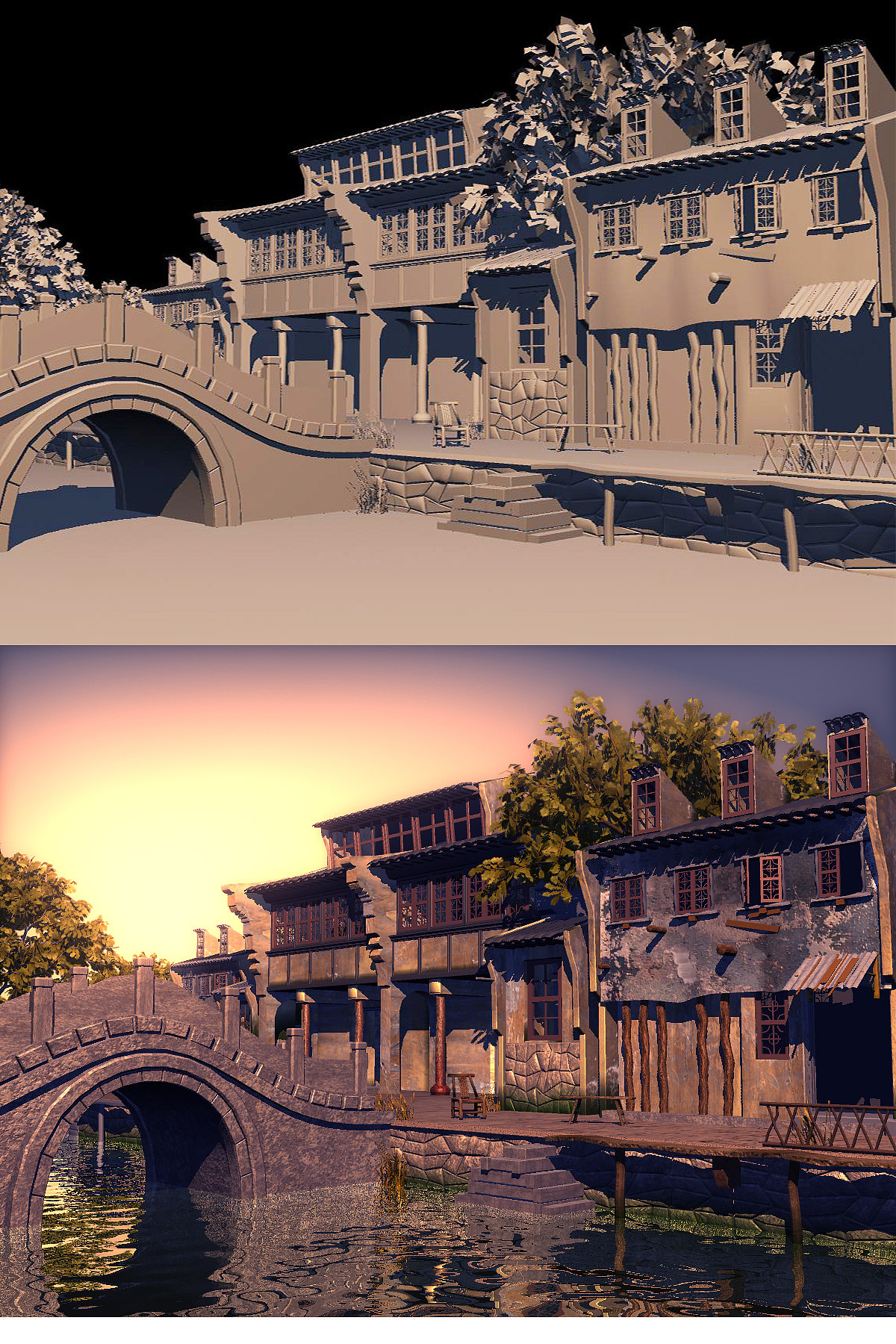 周庄 水乡（图ZNDE1NDgw） - 建筑/空间 - 站酷设计师cY喵喵喵喵原创素材 - 站酷ZCOOL