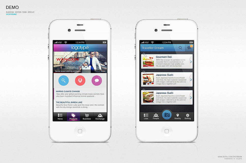 几张界面DEMO 仅供参考（图ZNzE1ODczNg==） - 主题/皮肤 - 站酷设计师杰克扬原创素材 - 站酷ZCOOL