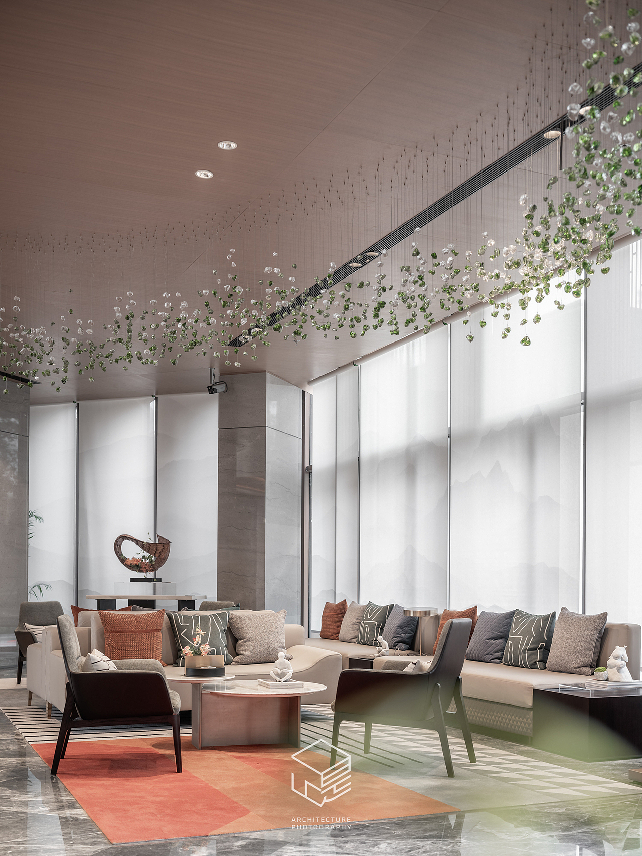 售楼部空间分享|石家庄华远.昆仑赋售楼部