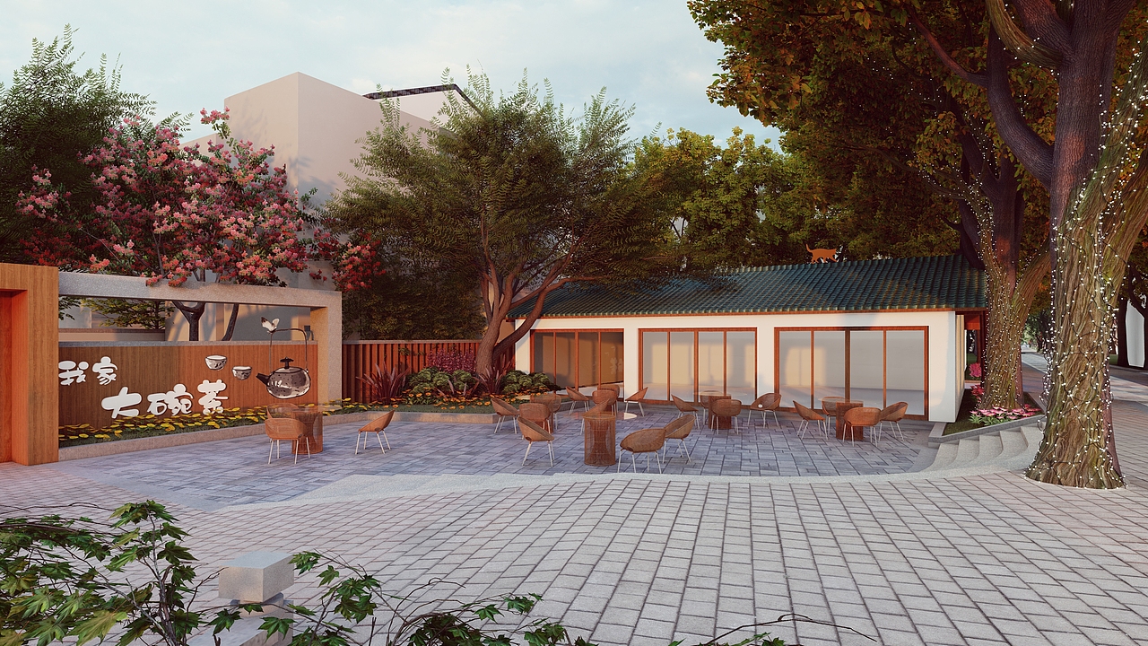 文旅乡村节点改造|空间|景观设计|皮的很舒服_原创作品-站酷zcool